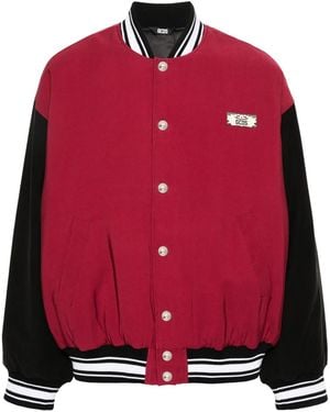 Gcds Sunny Varsity Bomber - Red