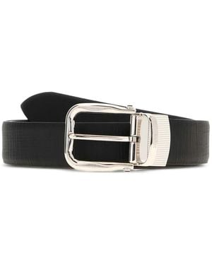 ZEGNA Cinturón con hebilla - Blanco