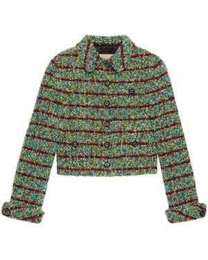 Gucci Tweed Jack - Groen