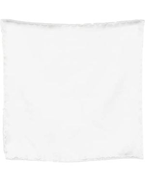 Brioni Square-Shape Scarf - White
