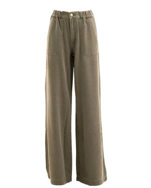PAIGE Rumi Pocket Pants - Gray
