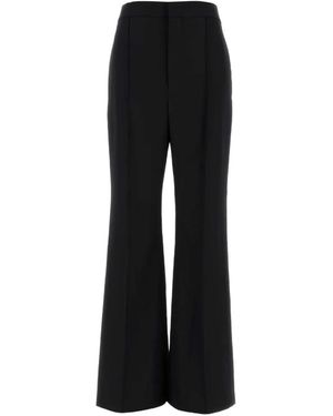 Carven Evasé Wool Pants - Black