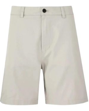 BOSS Straight-Fit Chino Shorts - White