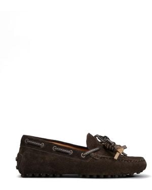 Tod's Tassel Detail Loafers - Brown