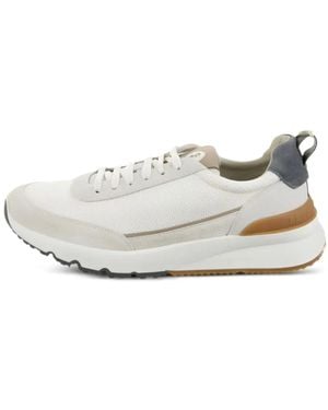 Brunello Cucinelli メッシュパネル スニーカー - ホワイト