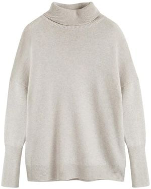 Chinti & Parker Rollkragenpullover Aus Kaschmir - Weiß