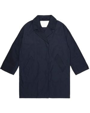 OOF WEAR Oversized-Jacke mit fallendem Revers - Blau