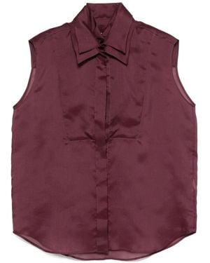 Viktor & Rolf Camisa con botones - Morado