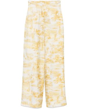 Max Mara Zeus Trousers - Yellow