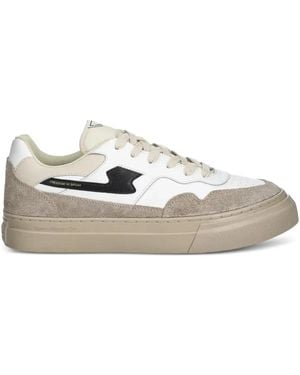 Stepney Workers Club Zapatillas Pearl S-Strike con paneles - Blanco