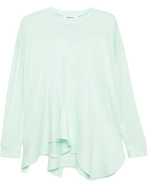Enfold Asymmetry T-Shirt - Blue