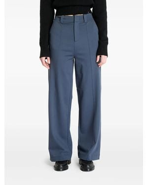 Calvin Klein Hose Mit Hohem Bund - Blau