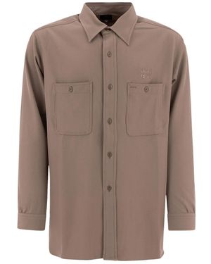 Needles Chest-Pocket Shirt - Brown