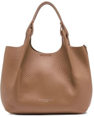 Gianni Chiarini Dua Schultertasche Aus Wildleder - Braun