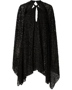 Roberto Cavalli Polka-Dot Mini Dress - Black