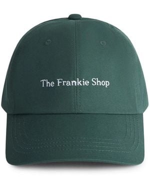 Frankie Shop Logo-Embroidered Baseball Cap - Green