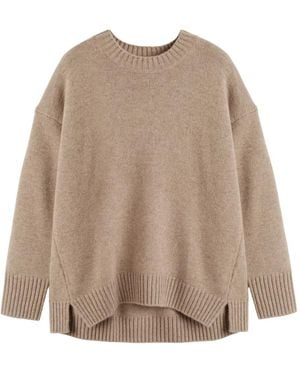 Chinti & Parker Crew-Neck Jumper - Natural