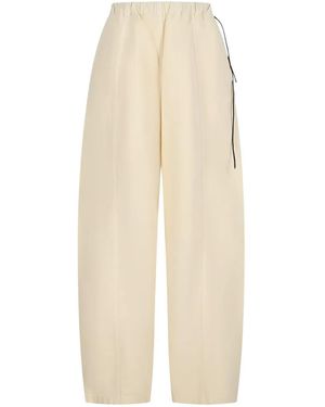 Haikure Angel Twill Trousers - White