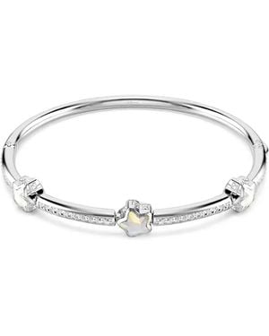 Swarovski Chroma Star-Motif Crystal-Embellished Bangle - Natural