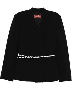 Max Mara Belted Suit - Black