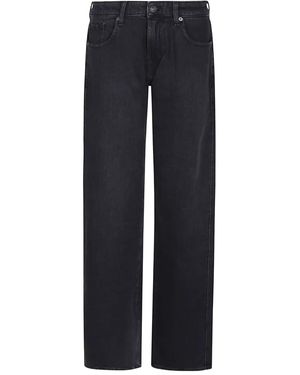 7 For All Mankind Jean À Poches Plaquées - Bleu