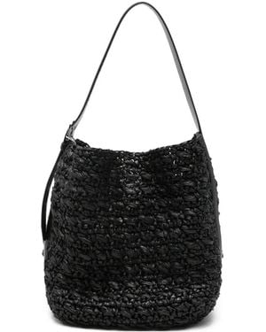 TOTEME Mittelgroßer Tote Bag Mit Gürtel - Schwarz