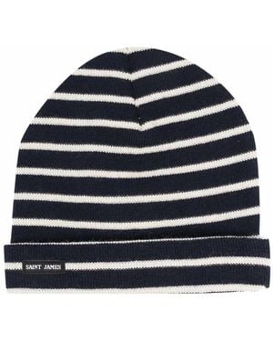Saint James Ribgebreide Muts - Blauw