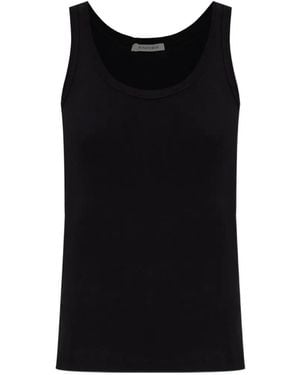 By Malene Birger Débardeur Dali À Logo Brodé - Black