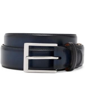 Magnanni Leather Belt - Blue