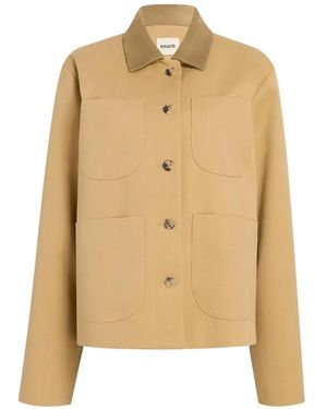 KHAITE Wyatt Kurzjacke - Natur