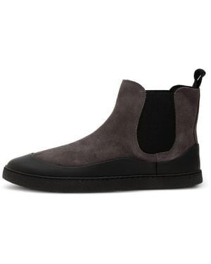 Groundies Baskets En Daim - Black