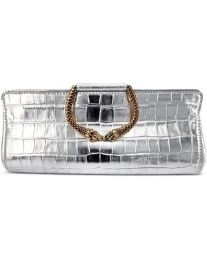 Madison Maison Bolso De Mano Moc Croc - Blanco