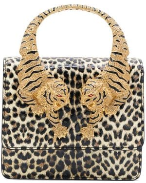 Roberto Cavalli Roar Tote Bag - White