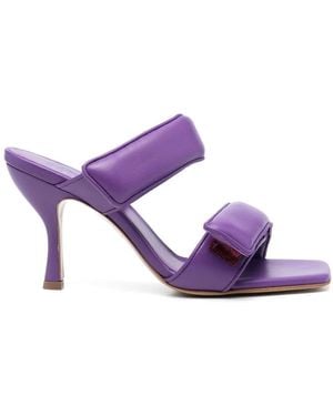 Gia Borghini X Pernille Perni 100Mm Sandals - Purple