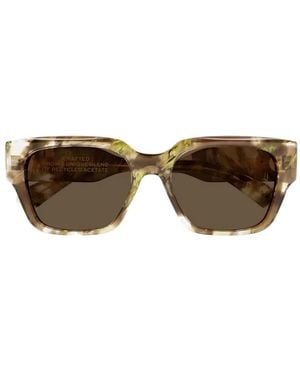 Chloé Square-Frame Sunglasses - Brown