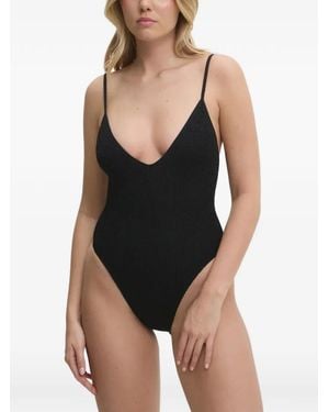 Bondeye V-Neck Swimsuit - Black