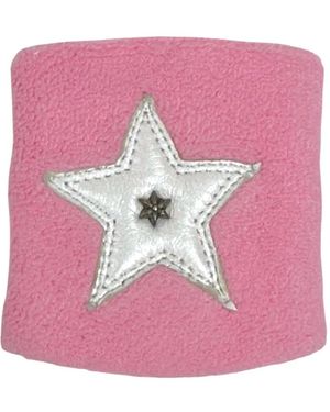 Chrome Hearts Star-Patch Sweatband - Pink