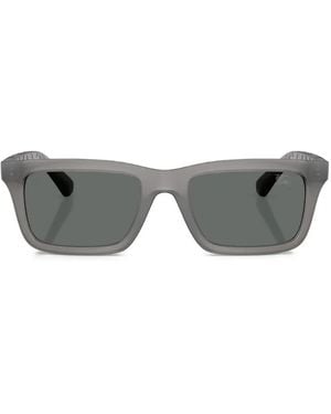 Burberry Rectangle-Frame Sunglasses - Grey