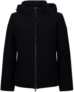 Canadian Logo-Print Padded Jacket - Black