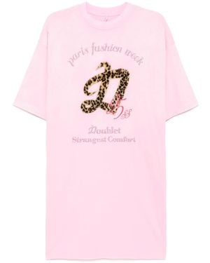Doublet Pfw Tour T-Shirt - Pink