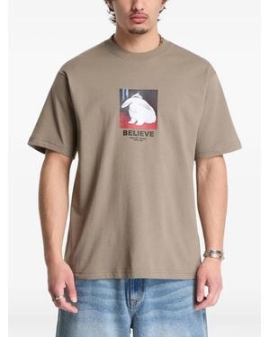 Vans Graphic-Print T-Shirt - Gray