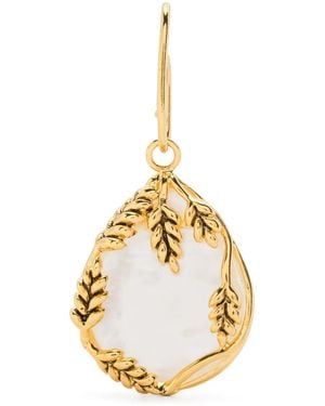 Aurelie Bidermann Mini Françoise Mother Of Pearl Charm - Metallic