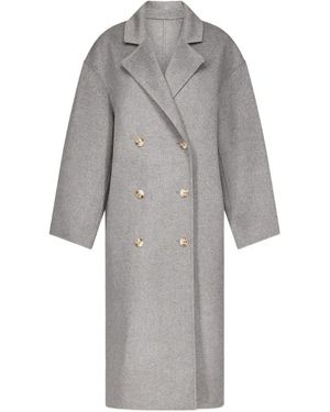 Loulou de Saison Double-Breasted Coat - Grey