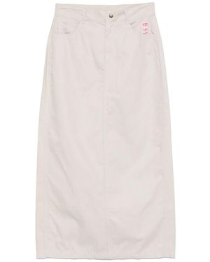adidas Aop Maxi Skirt - White