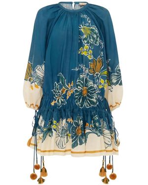 ALÉMAIS Luda Mini Dress - Blue