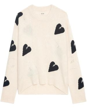 Zadig & Voltaire Markus Diamanté Jumper - Natural