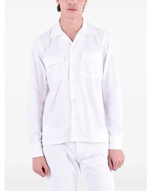 Dell'Oglio Flap-Pocket Shirt - White