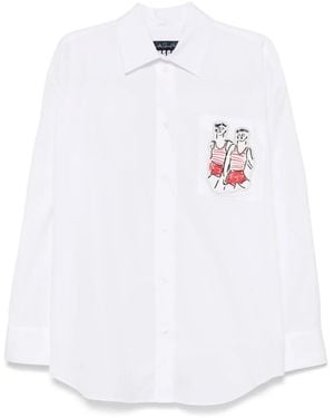 MSGM X Luke Edward Hall Sailors - White
