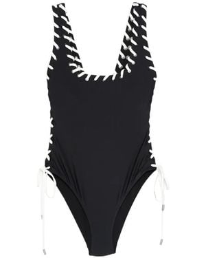 Jonathan Simkhai Dayton Swimsuit - Black