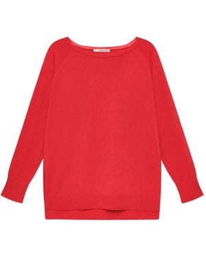 Maliparmi Langärmeliger Pullover - Rot